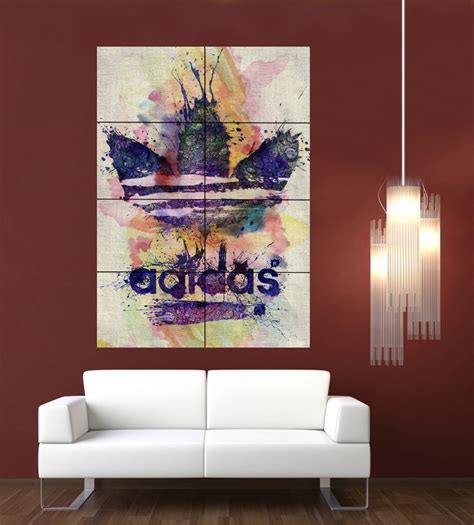 adidas wall art